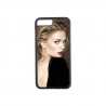 Etui na iPhone 7 Plus czarne gumowe