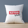 SZTOS kobieta - poduszka z nadrukiem