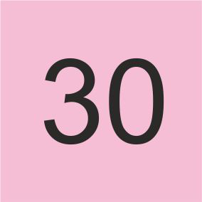 30 - różowy